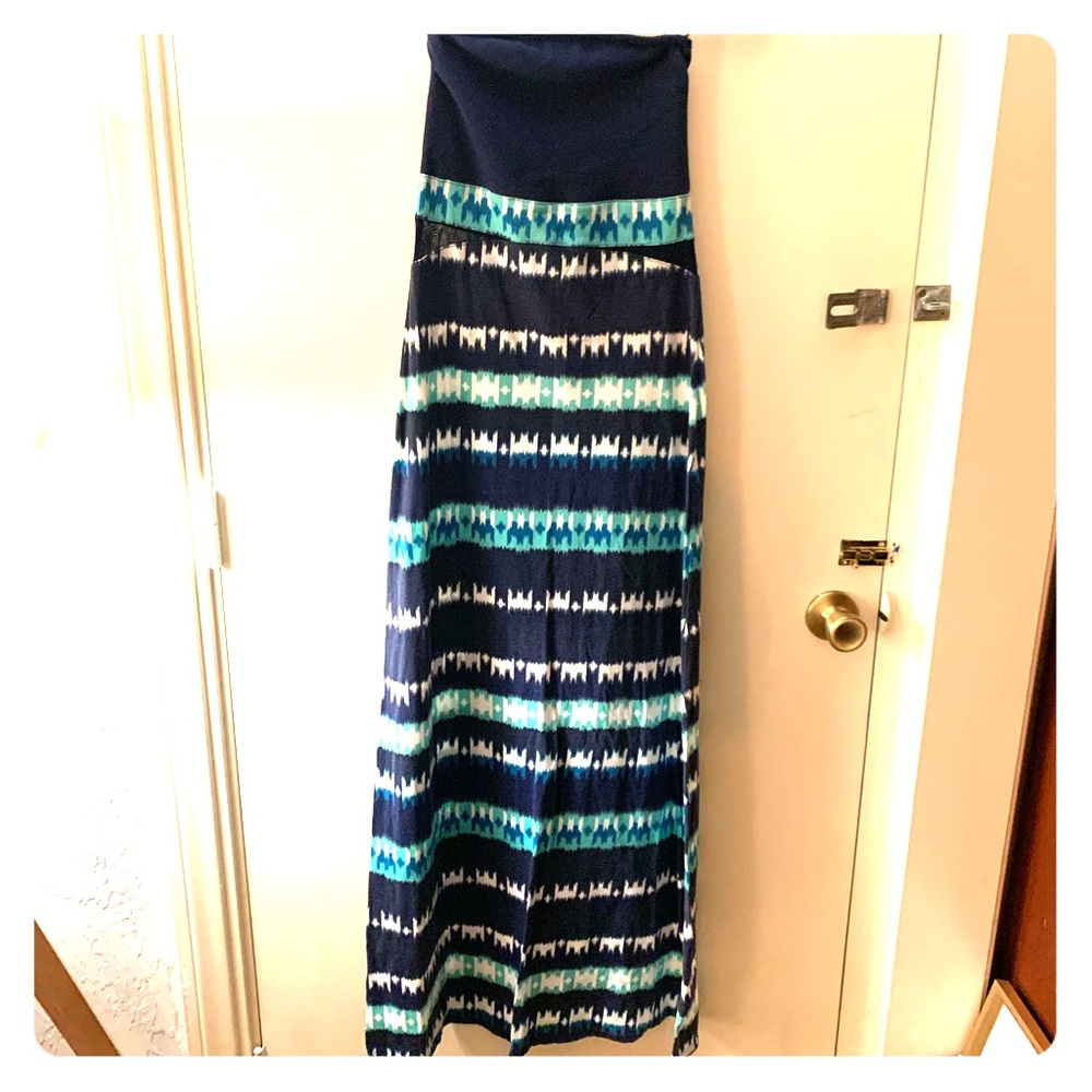 Hurley Navy Blue Maxi Dress